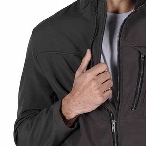 Chaqueta Softshell Impermeable y Cortavientos para Hombre, Ligera, Transpirable, con Logotipo Frontal, Estilo Urbano para Invierno - Product Image 2