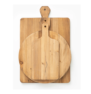 Prix d'usine Planches à découper en bois d'acacia en gros 3 pièces Blocs à découper de couleur naturelle Restaurant Utilisation de mariage à vendre - Product Image 1