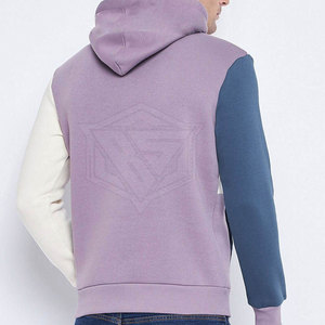 Sudaderas con Bloques de Color y Logotipo Personalizado de Alta Calidad para Hombre, Talla Grande, Nuevo Modelo - Product Image 2