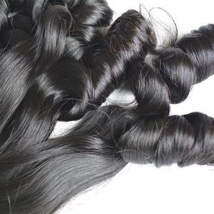 Fourniture d'usine VietNam non transformés 100% extensions de cheveux bouclés humains vierges en gros Offre Spéciale bon marché avec un prix incroyable - Product Image 3