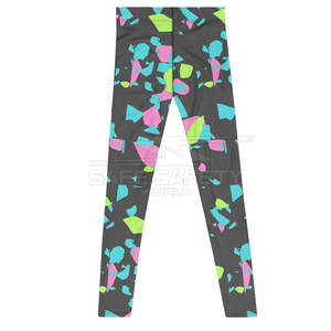 Men's Sports Leggings Wholesale OEM Service Polyester Spandex <b>Material</b> Cheap Prices Pant Style Sublimated Leggings - Product Image 5