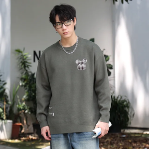 Chemises de survêtement personnalisées colorées pour hommes Chemises de survêtement personnalisées pour adultes Chemises de survêtement unisexes d'hiver épaisses pour hommes - Product Image 4