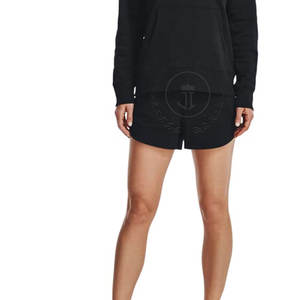 High Quality Customized Breathable Eco-Friendly Quick Dry Women Casual Workout Shorts Polyester/Cotton Wholesale - Product Image 5