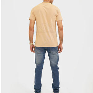 Créez votre propre logo sur un t-shirt pour homme, col rond, style streetwear et décontracté, nouveau design. - Product Image 2