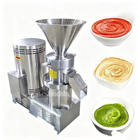 Machine de traitement de snacks à petite échelle pour la production de pâte fraîche de piment, de fèves de cacao, de noix de cajou, de tomates, d'arachides, de maïs, de lait et de soja