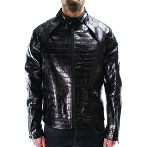 2025 Top vente chaude à la mode nouveau style personnalisé Original en cuir véritable qualité supérieure à manches longues Vintage veste en cuir hommes - Product Image 4