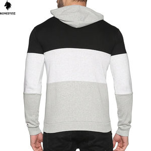 เสื้อมีฮู้ดของผู้ชายเสื้อผ้าลำลองผ้าคอตตอน100% น้ำหนักเบาทำจากโพลีเอสเตอร์สีพื้นดีไซน์ตามสั่ง - Product Image 2