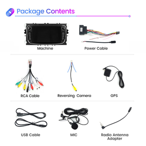 MEKEDE Android Voiture Multimédia Stéréo <span class=keywords><strong>GPS</strong></span> Navigation Car-play Head Unit pour <span class=keywords><strong>Ford</strong></span> Focus Mondeo S-<span class=keywords><strong>Max</strong></span> <span class=keywords><strong>C</strong></span>-Ma Galaxy Kuga <span class=keywords><strong>2008</strong></span>-2011 - Product Image 6