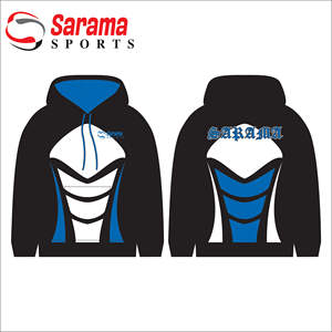 Sudadera con capucha extragrande personalizada para hombre, sudadera de chándal de longitud larga con logotipo de rendimiento 3D, técnica de sublimación impermeable bordada - Product Image 2