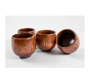 Taza de té de madera moderna hecha a mano, precio al por mayor, taza de madera clásica hecha a mano para oficina en casa - Product Image 6