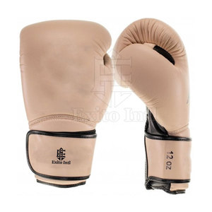 Guantes de Boxeo Profesionales de Cuero de 12oz, los Más Vendidos, para Hombre, Duraderos, Cómodos, Hechos en Fábrica en Pakistán, Artes Marciales EXITO INTL - Product Image 1