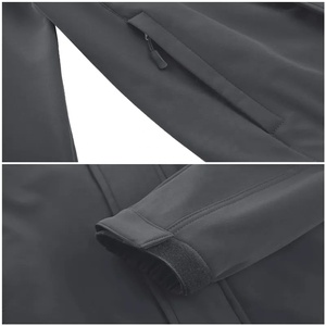 Veste et pantalon de chasse au design élégant, col montant, tissu coupe-vent et silencieux, prix bas, vêtements d'aventure en plein air, randonnée - Product Image 6