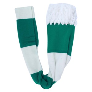 Écharpe de sport tricotée avec logo personnalisé de haute qualité Design jaune vert à la mode pour hommes femmes Sports d'hiver-Football Rugby Adulte - Product Image 5