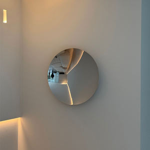 <span class=keywords><strong>Sculpture</strong></span> concave polie par miroir de ciel d'art de mur moderne d'acier inoxydable pour la décoration à la maison - Product Image 4