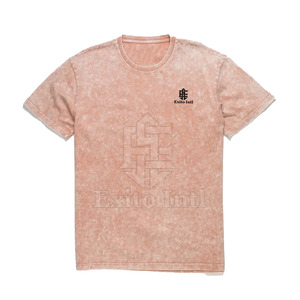 เสื้อยืดผู้ชายสไตล์วินเทจขายดี ผ้าฝ้ายระบายอากาศ แห้งเร็ว แขนสั้น ดีไซน์เรียบๆ ปรับแต่งได้ - Product Image 6