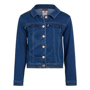 Meilleure vente sur mesure femmes jean veste Top Design 2025 léger femmes jean vestes - Product Image 2