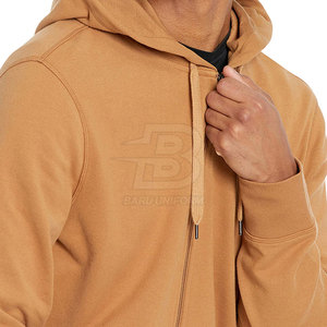Sweats à capuche zippés de service OEM vente en gros dernière conception de sweats à capuche zippés chauds pour l'hiver - Product Image 3