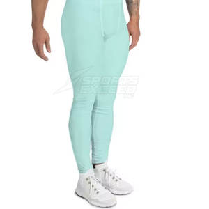 En Stock, Leggings para Hombre de Alta Calidad, Cintura Elástica Ajustable, Spandex/Poliéster, Personalizables, Mejor Precio, Hechos en Pakistán - Product Image 3