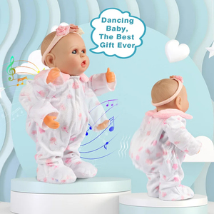 Poupées <span class=keywords><strong>Reborn</strong></span> réalistes 12 ''dansant et chantant bébé fille poupée jouets meilleur cadeau pour les enfants - Product Image 3