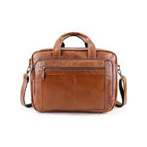 2025 Black Polished Genuine Leather Eco-Friendly Laptop Handbags Cross Body Shoulder <b>Bag</b> Customized Color <b>Bags</b> Wholesale - Product Image 4