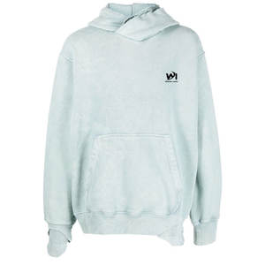 เสื้อฮู้ดดี้ผู้ชายคุณภาพสูงสไตล์สตรีทแวร์ขายส่งแบบพื้นฐาน ล้างสีแบบแอซิดวอช ทรงโอเวอร์ไซส์ ระบายอากาศได้ดี - Product Image 1