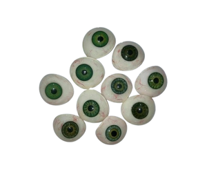 Juego de 10 piezas de ojo protésico artificial antiguo verde personalizado OEM compatible con ojo protésico humano... - Product Image 2
