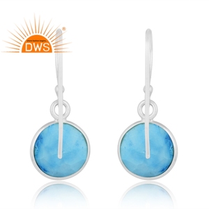 Pendiente colgante de piedras preciosas turquesa de plata de ley superventas, joyería personalizada para mujer, regalo para ella - Product Image 4