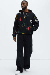 Sudaderas con capucha personalizadas sin cordón, con cremallera, color azul marino, lisas, extragrandes, de forro polar, de alta calidad para hombre, de Ako, muy vendidas. - Product Image 4