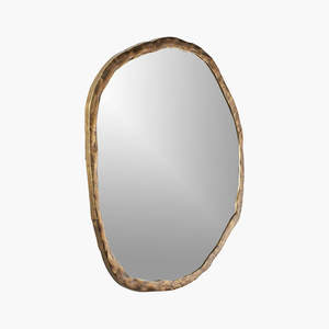 Modern <b>Silver</b> Wall <b>Mirror</b> with a Luxurious <b>Frame</b> Ideal for Adding a Contemporary Touch to Home or Office Decor - Product Image 3