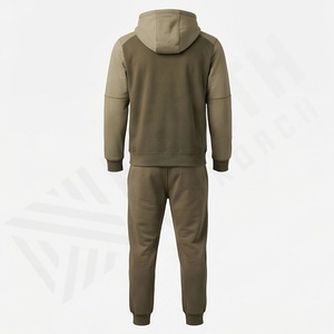 Trajes Deportivos de Algodón 100% para Hombre al por Mayor, Ropa Deportiva Personalizada, Traje Deportivo en Blanco para Hombre, Ropa para Entrenamiento, Correr, Gimnasio, Fitness y Jogging - Product Image 2