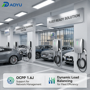 สถานีชาร์จรถยนต์ไฟฟ้าแบบติดผนัง 22kW ขายส่ง รองรับ Type 2 GBT 7kW 11kW พร้อมระบบ OCPP และแอปพลิเคชันอัจฉริยะ สำหรับการชาร์จเร็ว เหมาะสำหรับยานพาหนะเชิงพาณิชย์และที่อยู่อาศัย - Product Image 1