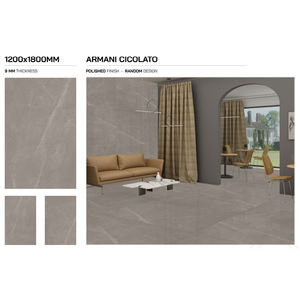 Meilleur design 1200X1800mm Carreaux de sol numériques émaillés en porcelaine polie Texture solide avec style moderne Fournisseur supérieur - Product Image 2