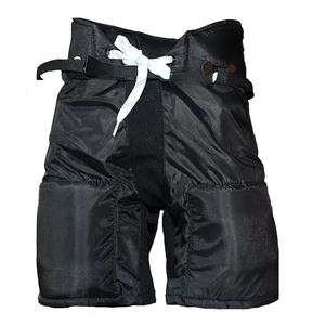 Pantalones cortos de nuevo estilo 100% poliéster con nombre del equipo OEM gran oferta pantalones de hockey sobre hielo transpirables profesionales personalizados - Product Image 2