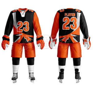 ชุดฮ็อกกี้น้ำแข็งประสิทธิภาพสูงออกแบบมาเพื่อการปกป้องสูงสุดและความสบายทำจากผ้าระบายอากาศได้ดีสำหรับการใช้งานในเกม - Product Image 1