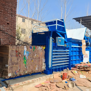 Compactadora Hidráulica Horizontal Semiautomática para Papel, Cartón, Plástico y Otros Residuos Industriales - Product Image 1