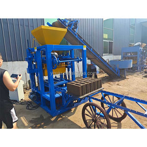 Máquina para Hacer Bloques de Hormigón QTJ4-25, Máquina para Hacer <span class=keywords><strong>Ladrillos</strong></span> de Hormigón de Uso Industrial con <span class=keywords><strong>Precio</strong></span> Competitivo - Product Image 3