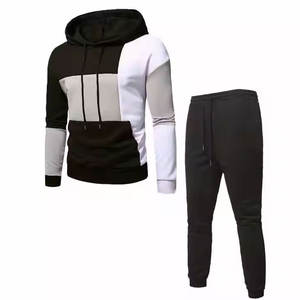 Vente en gros du fabricant Survêtement d'hiver léger et décontracté pour hommes, motif solide personnalisé, col à capuche, respirant, bonne qualité - Product Image 2