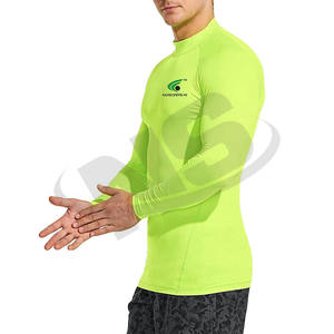 Premium Quality MMA Rash Guard For <b>Men</b> Custom Logo Printing Durable Long Sleeve Training Gear With Jiu Jitsu <b>Kimono</b> Style - Product Image 3