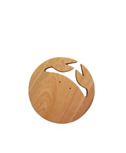 Sustainable wooden coaster handcrafted by artisans suitable for eco conscious homes and natural themed decoration - Product Image 1