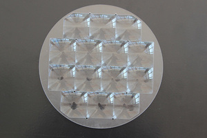ISO 9001 Lentes ópticas en blanco de fábrica Fresnel Dia. <span class=keywords><strong>100mm</strong></span> para paneles publicitarios retroiluminados - Product Image 5