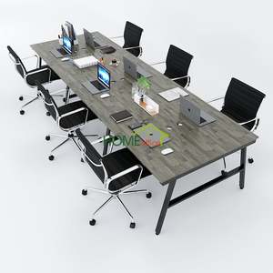 Bureau modulaire ACONCEPT 6 pièces HBAC016, design contemporain, 360x120 - Product Image 1