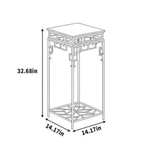 Cadre de fleur en bambou de combinaison manuelle simple pour des meubles de salon - Product Image 3