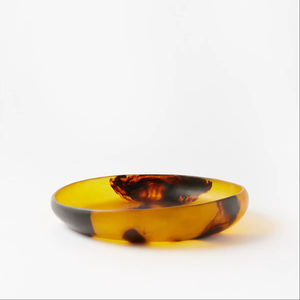 Bol décoratif moderne de luxe en résine écologique de qualité supérieure, fait à la main, pour fruits et salades, centre de table, mariage - Product Image 1