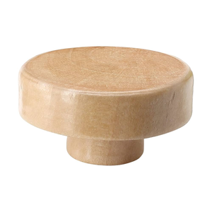 Custom Kitchen Cabinet Hardware Mango Wood Knobs Wood Round Furniture <b>Drawer</b> Knobs <b>Desk</b> - Product Image 2