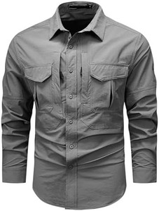 Premium Quality Top Selling Wholesale 100% Cotton Men Industrial Breathable Flame Resistant Work Wear <b>Welding</b> Work <b>Shirt</b> - Product Image 2
