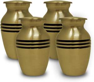 ชุดของชำร่วยทองเหลืองขนาดเล็กสำหรับงานศพ4ชิ้น (สีบรอนซ์คลาสสิก) - Product Image 1