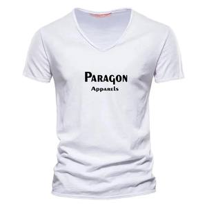 Streetwear lourd blanc Vintage lavé t-shirt hommes Boxy recadrée surdimensionné en détresse t-shirt - Product Image 6