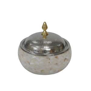 Cazuela de acero inoxidable aislada, diseño martillado personalizado, olla caliente para servir alimentos, cazuelas de estilo único, juego de ollas calientes para servidor - Product Image 2