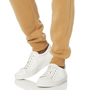 กางเกงจ็อกเกอร์ผู้ชายผ้าคอตตอนผสมโพลีเอสเตอร์เนื้อหนาคุณภาพสูง ผ้าฟลีซคอตตอนแบบกำหนดเอง ทรงขาตรง ล้างสีแล้ว - Product Image 4