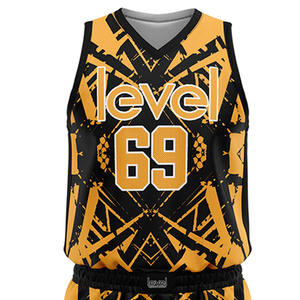 Uniforme de basketball sans manches pour hommes, 100 % polyester, qualité supérieure, logo personnalisé, nom de l'équipe, marque sportive – Confortable et respirant - Product Image 3